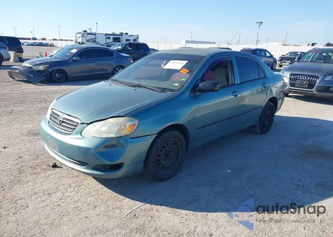 2007 Toyota Corolla Ce из США, поврежденный, VIN 1NXBR32E97Z861832